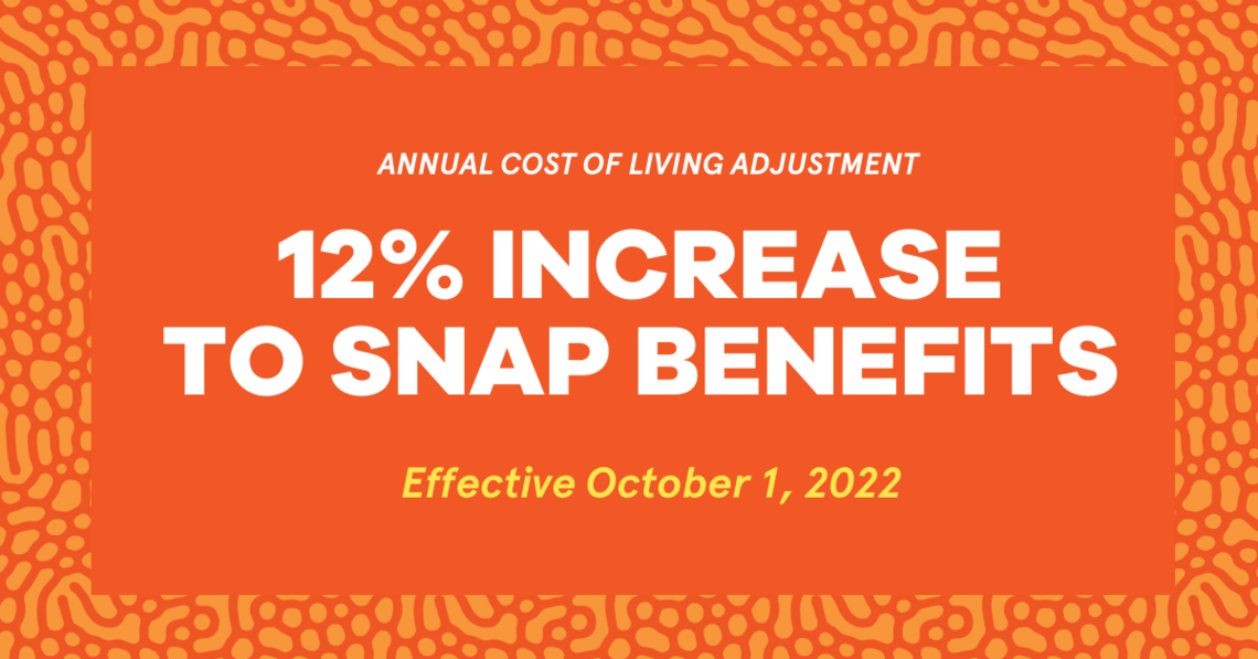 SNAP Benefits Increase 12 With Inflation GettingSNAP